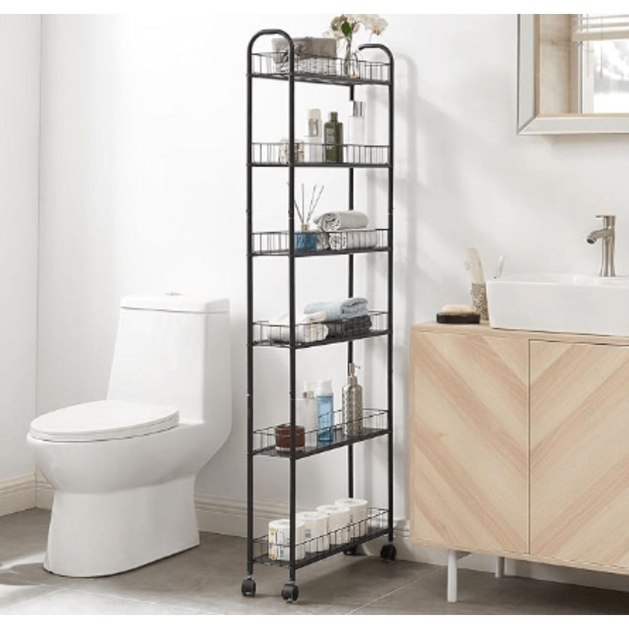 Ruote di stoccaggio lineari su ripiani sottili a 6 livelli_voghion.com