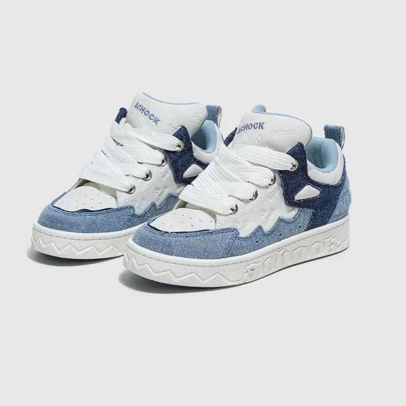 Moodsad teksariidest nahast vabaaja tossud naistele mugavad pehme tallaga kingad_voghion.com