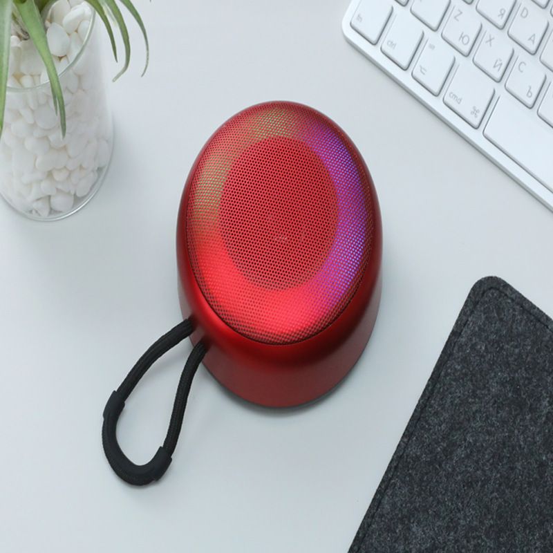 Głośnik Bluetooth z kolorowym światłem BS-50D, nowy bezprzewodowy mini subwoofer, przenośny, ręczny, podłączany do gniazdka mały głośnik zewnętrzny_voghion.com