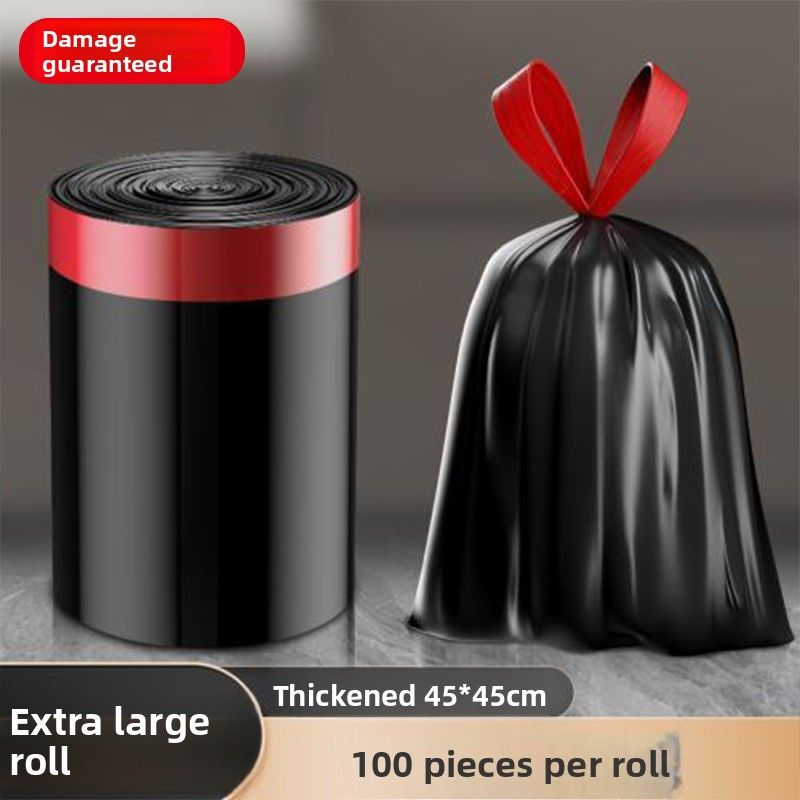 Ev Kullanımı, Elde Taşınabilir, Oturma Odası, Ekstra Kalın, Koparılabilir Plastik Çanta, Öğrenci Yurdu Çöp Kutusu İçin Kalınlaştırılmış Bağcıklı_voghion.com