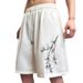 New button up casual shorts for summer thin trend outerwear, Chinese style oversized loose men's five part pants_voghion.com
