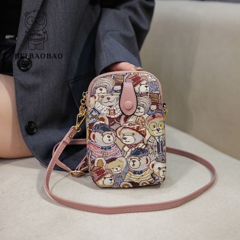 Coin Purses & Holders source factory small bag women's new women's bag niche mobile phone bag stylish crossbody versatile light_voghion.com