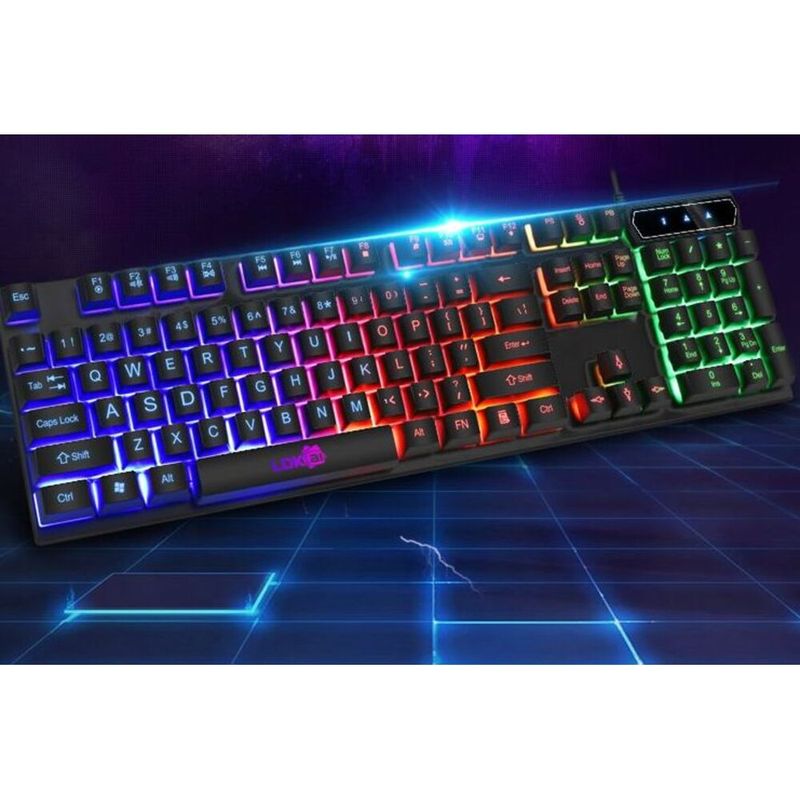 Wired Keyboard Mouse Set Desktop Computer Notebook USB Office Typing Game Mechanical Special_voghion.com