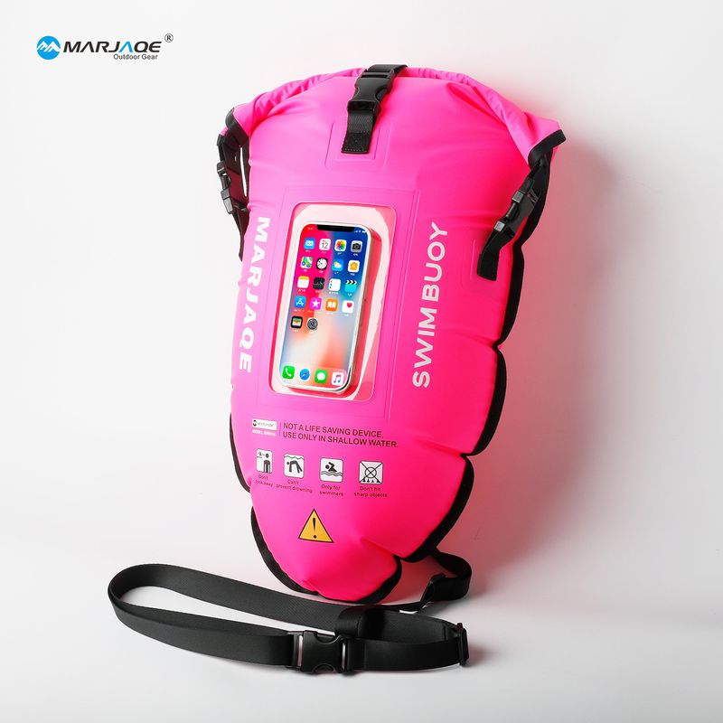 Swimming Equipment Float Ball Anti-Drowning Safety Thickened MARJAQE Follow Buoy Phone Waterproof Bag_voghion.com