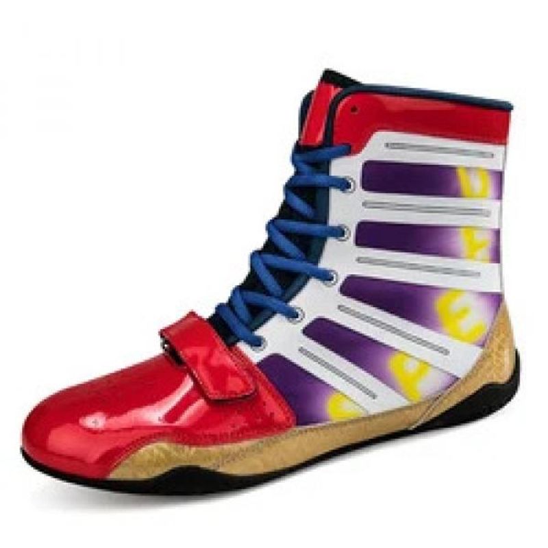 Profissional atacado OEM Fabricação Botas Esportivas homens Levantamento de Pesos Luta Livre Boxe Sapatos_voghion.com