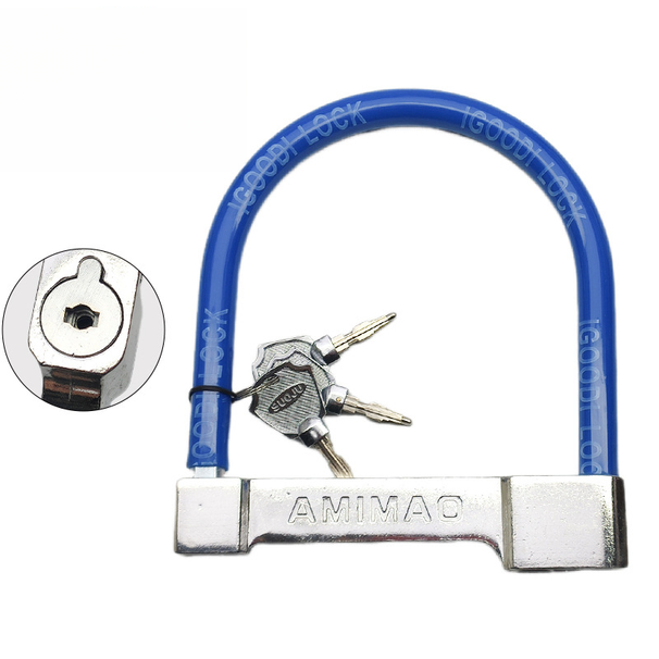 Elektrisches, wasserdichtes, U-förmiges Anti-Diebstahl-Fahrzeugschloss für Motorräder_voghion.com