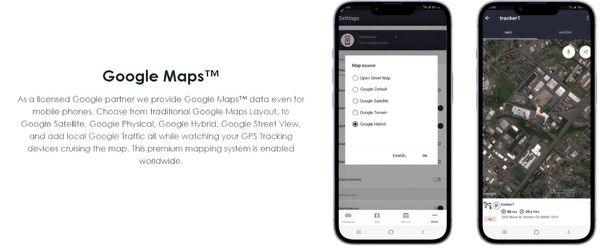Pet Locator Collar GPS GSM Waterproof Rechargeable Dog Tracking Device Size:L_voghion.com