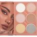 Lidschatten Neues 57-Farben-Lidschatten-Palette, matt, perlmuttfarben, Rouge, Hochglanz, Lippenstift, Concealer, All-in-One-Make-up_voghion.com
