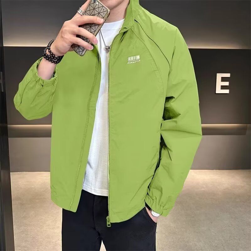 Nouvelles vestes d'assaut pour hommes printemps et automne, tendance et polyvalentes, vestes coupe-vent à fermeture éclair, vestes de travail fonctionnelles_voghion.com