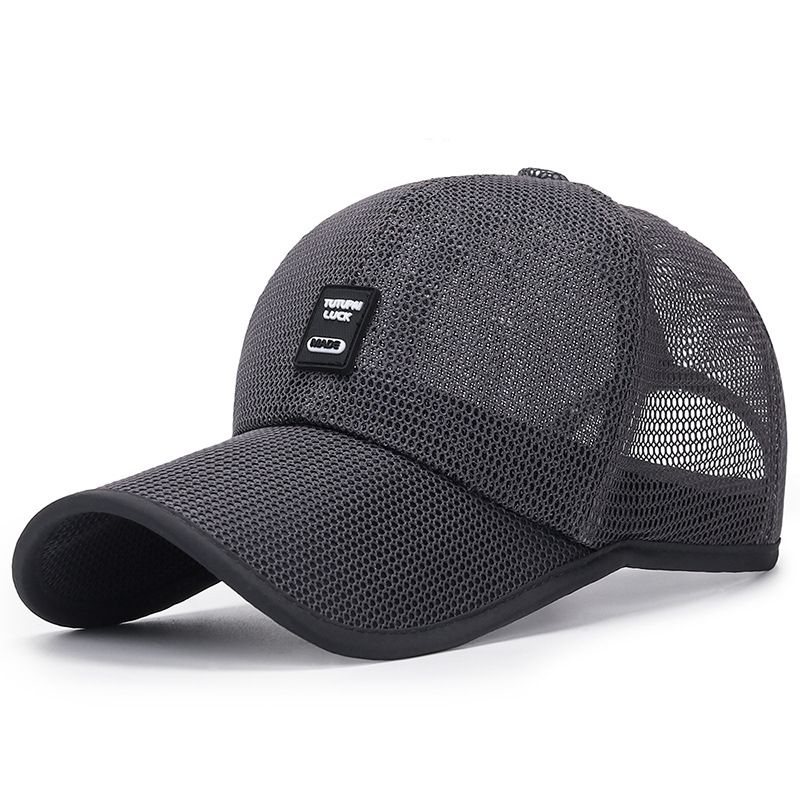 New Summer Outdoor Extended Eaves Sunscreen Hat Women's Sunscreen Baseball Hat Summer Large brim Breathable Hat Men's_voghion.com