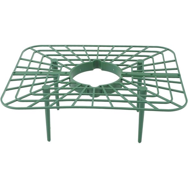 Haveartikler Jordbær Tredimensionelt dyrkningsstativ Plantebeslag Firkantet krukkedyrkningsbakkestativ Anti Rot Hydroponic_voghion.com