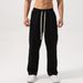 Men's & Women's Relaxed Fit Heavyweight Cotton Sweatpants For Gym, Workout & Casual Wear High-Quality Soft Fleece Lining Moisture-Wicking Multi-Size_voghion.com