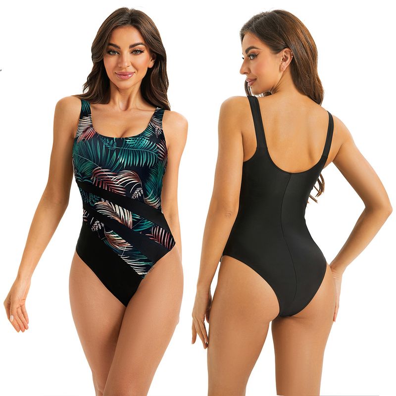 Women's Sexy One-Piece Swimsuit - High-Cut Tummy Control Bikini Alternative (Cross-Back UPF 50+ Quick-Dry Brazilian Fit)​​_voghion.com