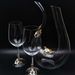 Kreatywny kieliszek do wina czerwonego z emalii Iris, kryształowy kielich, karafka do wina_voghion.com
