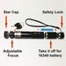 Starry Head 303 Green Adjustable Focus 532nm Lazer Beam Laser Pointer Pen Set_voghion.com