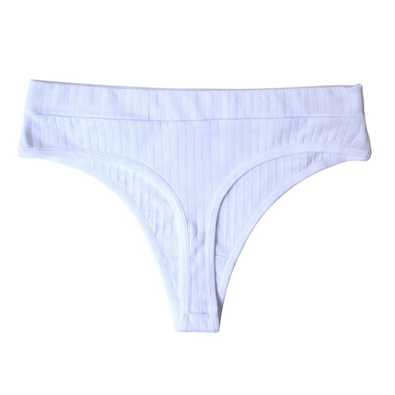 Damen-Sportunterwäsche im Großhandel, sexy, atmungsaktive Baumwoll-Tanga-Höschen mit elastischem Band_voghion.com