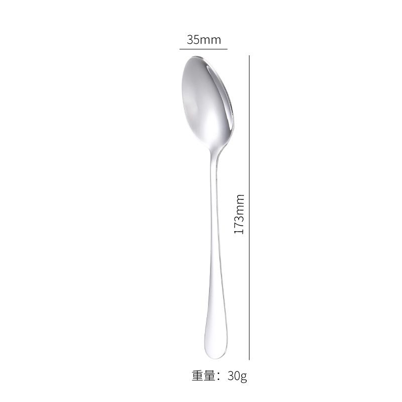 304 Stainless Steel Salad Fork Integrated Eating Noodle Dessert Soup Spoon Tableware Gift_voghion.com