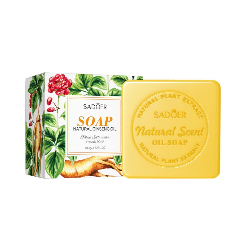 Óleo Essencial de Ginseng Natural SADOER para Limpeza Corporal, Sabonete Artesanal Universal_voghion.com