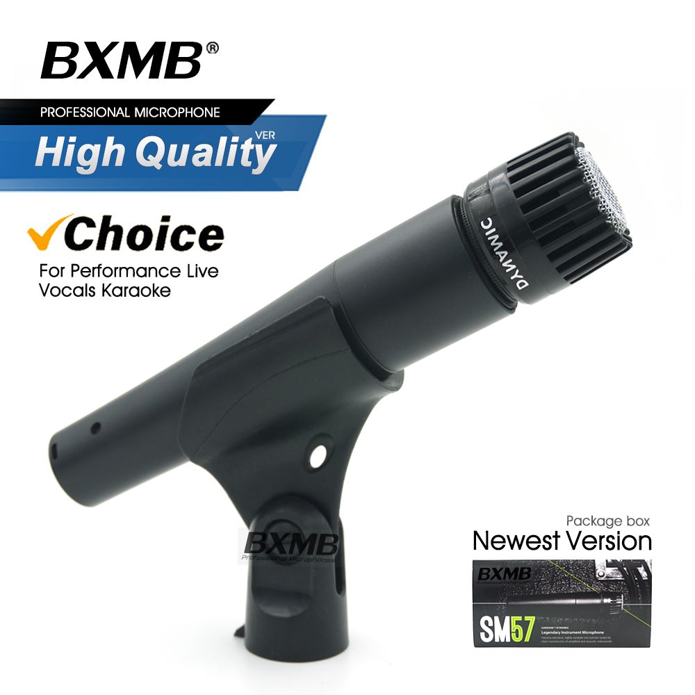 High Quality Metal SM57LC Professional Dynamic SM57 Wired Microphone For Stage Singing Karaoke Recording Live Vocals_voghion.com