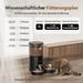 Futterautomat Katze WiFi 2.4G: APP-Steuerung Trockenfutterspender Für 2 Kleine Hunde Und Katzen 4L, Programmierbare Zeitschaltuhr, 1-10 Mahlzeiten P_voghion.com
