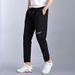 Autumn And Winter New Men's Sports Trousers Casual Slim-fit Sweatpants Fitness Running Quick-drying Leggings_voghion.com