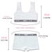 Mädchen-BH-Set, Entwicklungsphase, Baumwolle, einfarbig, kleine Weste, Unterhose, Tube-Top, eingewickelte Brust, Mädchen, Mittelschüler, 14_voghion.com