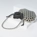 Fall/Winter New Hollow Bead Underarm Bag Silver Woven Handbag Fashionable And Versatile_voghion.com