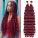 Extensions de cheveux ondulés au crochet – Synthétiques, pour hommes et femmes, faciles à coiffer_voghion.com