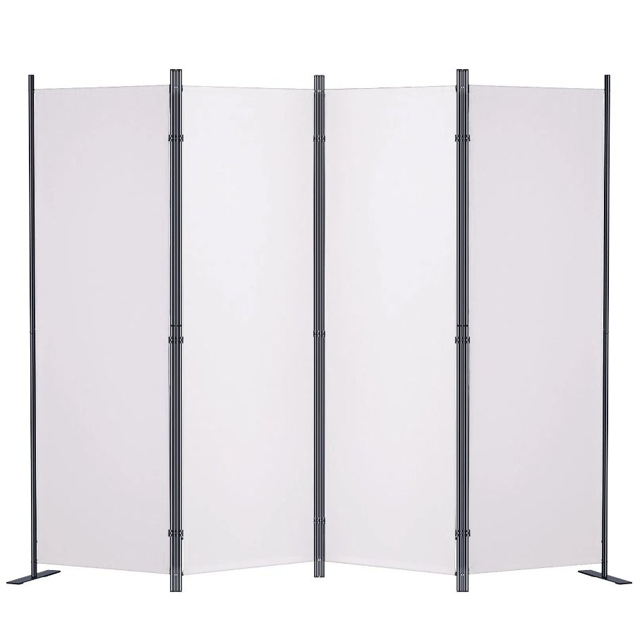 And Divider Dividers Dividers Room (4panel) Folding Ft Office For B Room Partition Screens Room 5.6 Privacy 88×67.5inch Fabric_voghion.com