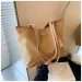 Korean Style Casual Large Capacity Nylon Commuter Versatile Shoulder Lightweight Handheld Tote Bag_voghion.com