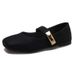 Xiaoxiang, scarpe Mary Jane francesi retrò primaverili e autunnali da donna, con gonna a testa piatta, scarpe singole leggere_voghion.com