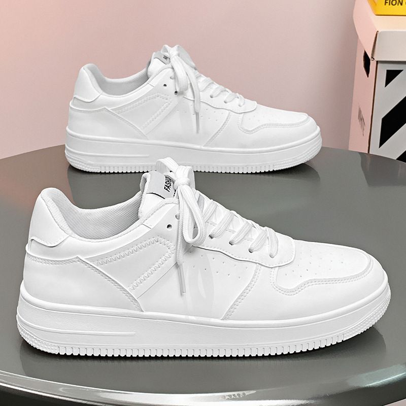 Neue atmungsaktive, dicke Sohle, vielseitige, lässige Herren-Sportschuhe mit rotem Netz und erhöhten Füßen_voghion.com