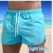 Unbeatable Quality 2024 Men's Solid Color Beach Pants, Three Part Fashionable Multi-color Straight Tube Loose Drawstring Sports Shorts_voghion.com