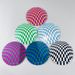 Acrylic Checkerboard Coasters Set - Ombre Gradient Color Heat-Resistant Drink Mats (Non-Slip 4-Pack) - Stylish Table Decor For Coffee & Dining_voghion.com