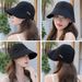 Cappello da sole pieghevole alla moda con tesa larga, coulisse, regolabile, per uomo e donna, cappelli da spiaggia, visiere estive ad asciugatura rapida, berretto da pescatore_voghion.com