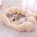 Winter Sleep Warm Cat Nest Sofa Nest Can Be Closed Multi-creative Nest Plus Fleece Thickened Dog Nest_voghion.com