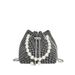 Crossbody Bucket For Women, High-End Feel, 2025 New Design, Niche Drawstring Fashion Chain Rhinestone Bag_voghion.com
