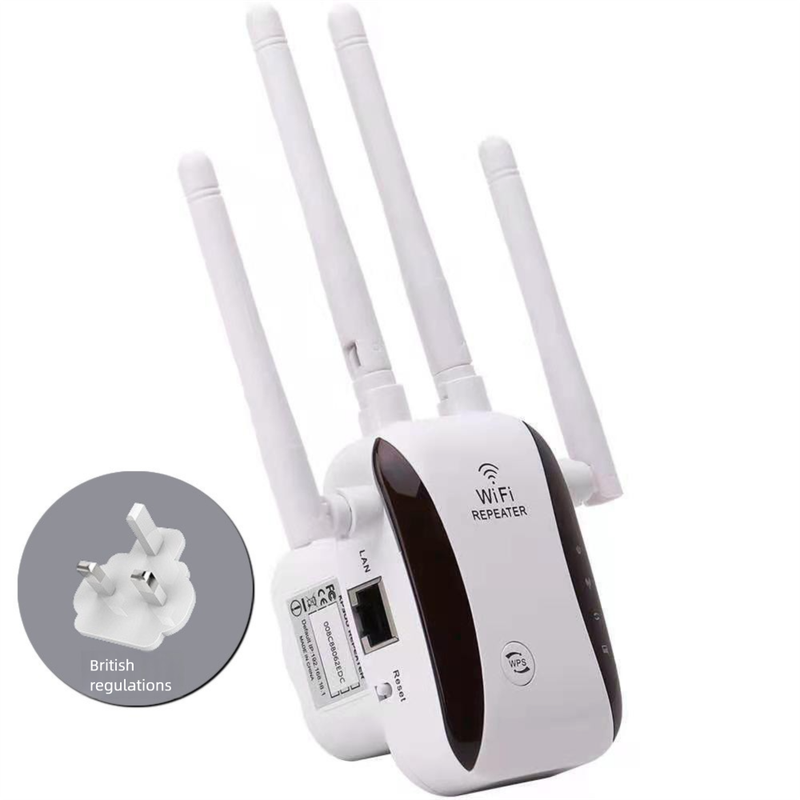 WiFi Repeater Booster Wireless Network Signal Amplifier Home Stable Wall-Penetrating Mini Router_voghion.com