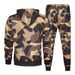 2025 Herren-Freizeitsport in Übergröße für Herbst und Winter, neues zweiteiliges Set aus Fleece mit Kapuze und Kordelzug in Camouflage 20f7_voghion.com