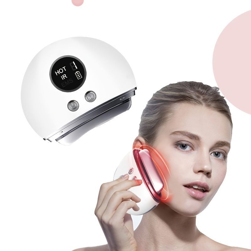 1pc Electric Gua Sha Facial Tools; Face Scraping Massager With 9 Modes; Skin Care Tool For Anti-Aging; Improve Facial Contour_voghion.com