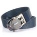 Automatische heren leren riem tandloze legering gesp nylon geweven riem outdoor tactische casual canvas riem groothandel_voghion.com
