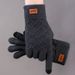 Winter Autumn Knitted Touch Screen High Quality Wool Solid Color Gloves Men Mitten_voghion.com