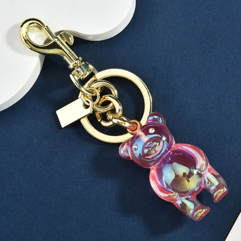 Neue Ankunft Bär Multi-Farbe Schlüsselbund Tasche Anhänger Kreative Personalisierte Dekoration_voghion.com