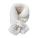 Soft fur scarf Korean labeling Japanese fall and winter ins plush girl scarf otter rabbit hair thickened cross_voghion.com
