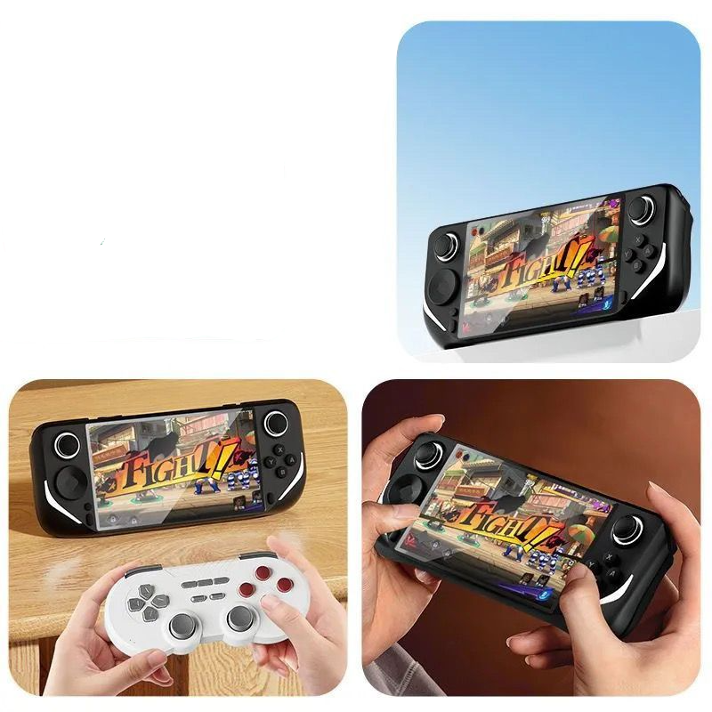 2025 Nuova console portatile multifunzione per videogiochi E6Plus Touch Arcade con doppio sistema e schermo grande per la visione di film_voghion.com