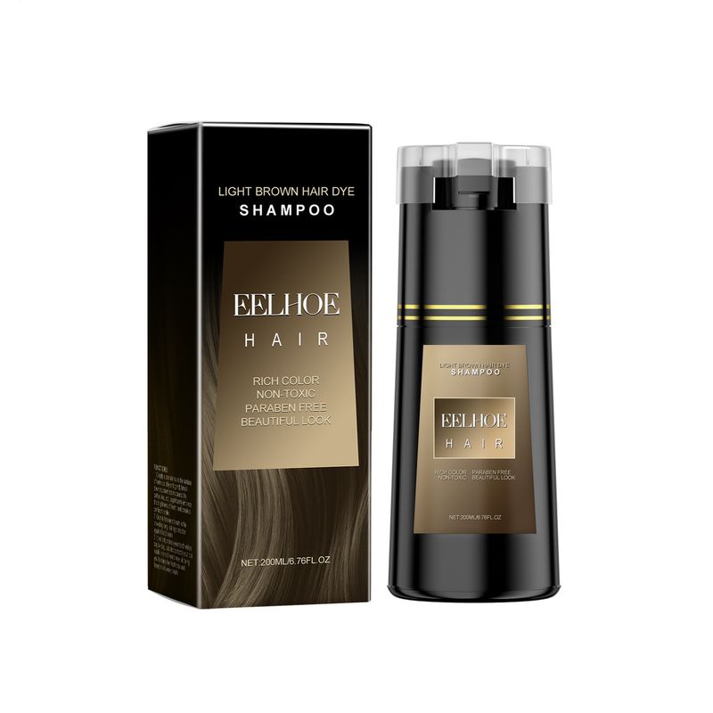 EELHOE Pflanzenextraktpflege Mehrfarbig DIY Color Trend Sanftes Shampoo_voghion.com