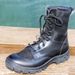 Summer Men Outdoor Side Zipper Breathable Mesh Ultra-light Shoes Hiking Work Security Combat Training Boots_voghion.com