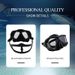 Nuova maschera subacquea per adulti, professionale, ad alta definizione, con specchio in vetro temperato regolabile grandangolare_voghion.com