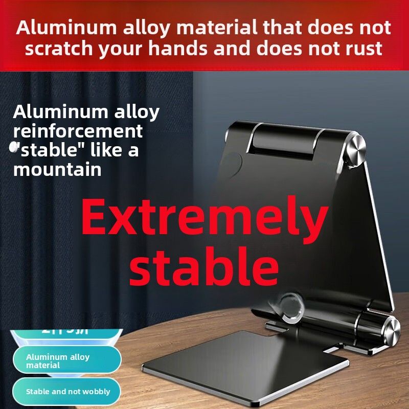 Phone Tablet IPad Desktop Adjustable Folding Multi-Functional Watching Shows Online Classes Live Streaming Lazy Stand_voghion.com