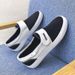 Herren Ein Pedal Klettverschluss Canvas Schuhe Sitzsack Schwarz und Weiß Gingham Nebel Joint Name Neue Ankunft Paar Turnschuhe Student_voghion.com
